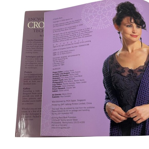 The Encyclopedia Of Crochet Techniques By Jan Eaton Hardcover Beginner Crafting - Picture 7 of 11